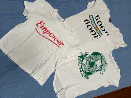 Lot t-shirts XS Harry Potter
