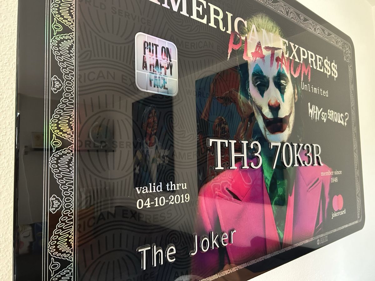 Gemälde: The Joker - Van Apple Art – Neu und originalverpackt aus boudry von jul_sv92 3