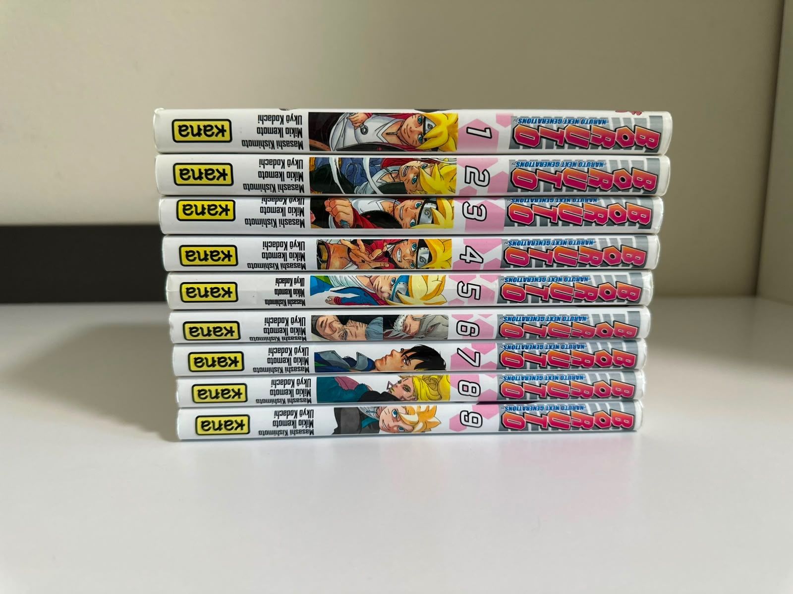 Comics: Lot Manga Boruto 1-9 – Gebraucht aus Genève von raul.gnv