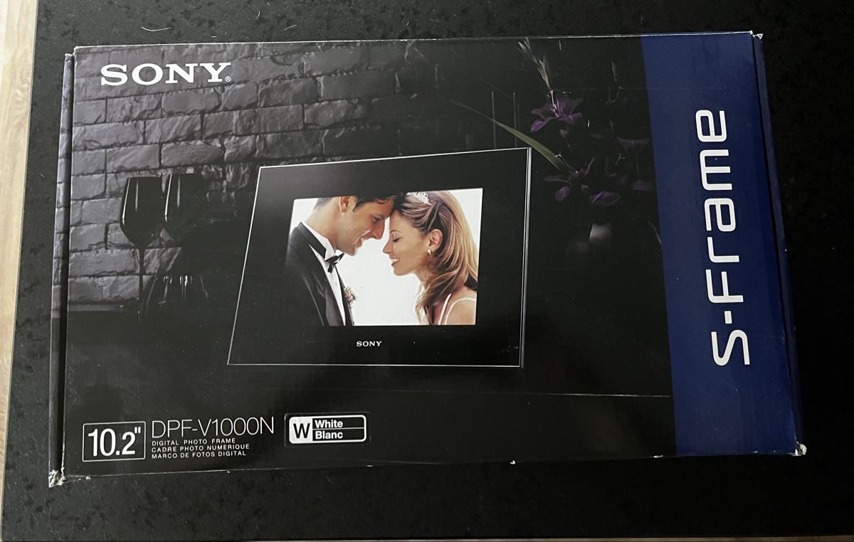 Monitore: Sony Digitaler Bilderrahmen  Weiss – Gebraucht aus Kräiligen von Cori016