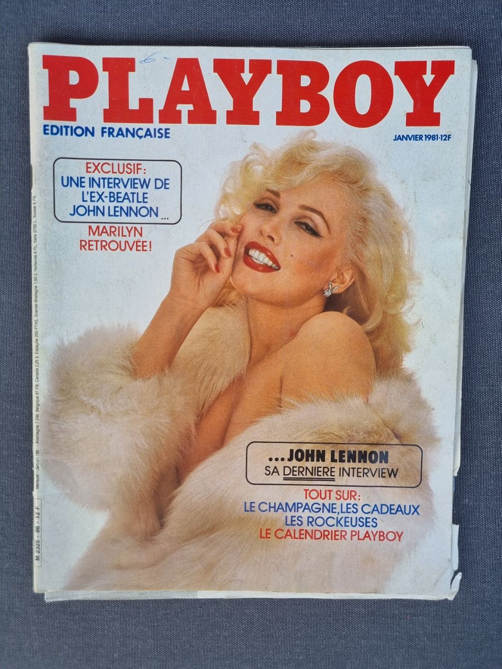 Riviste & Magazine: Playboy Frankreich, Januar 1981, John Lennon Interview! – Usato da Bözberg venduto da heinz-d