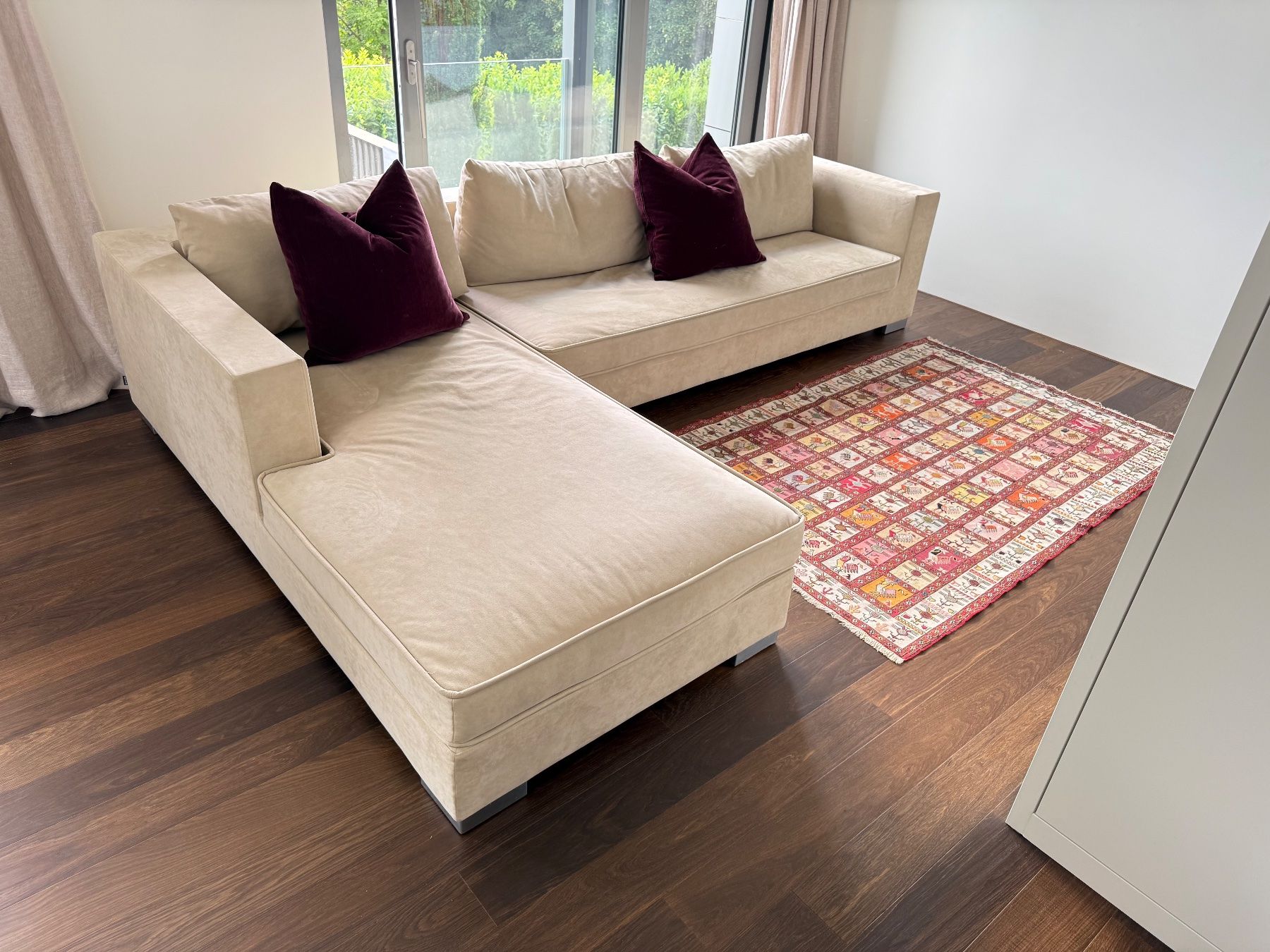 Divani: Ligne Rose Ecksofa mit beige Stoff – Usato da Herrliberg venduto da sir_58tl 2