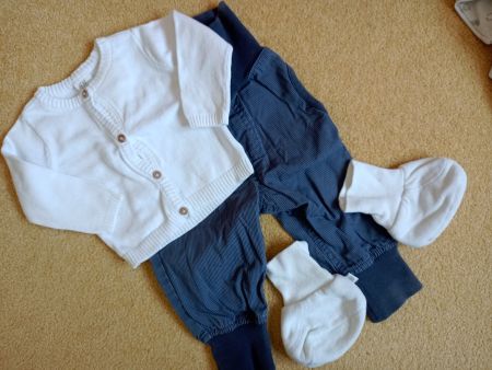 Chices Set für Hochzeit/Taufe, Gr. 62