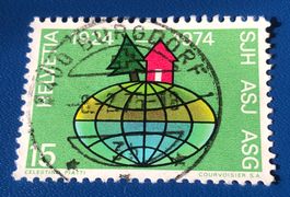 CH Briefmarken Vollstempel   