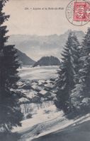 Leysin et la Dent du Midi 1907