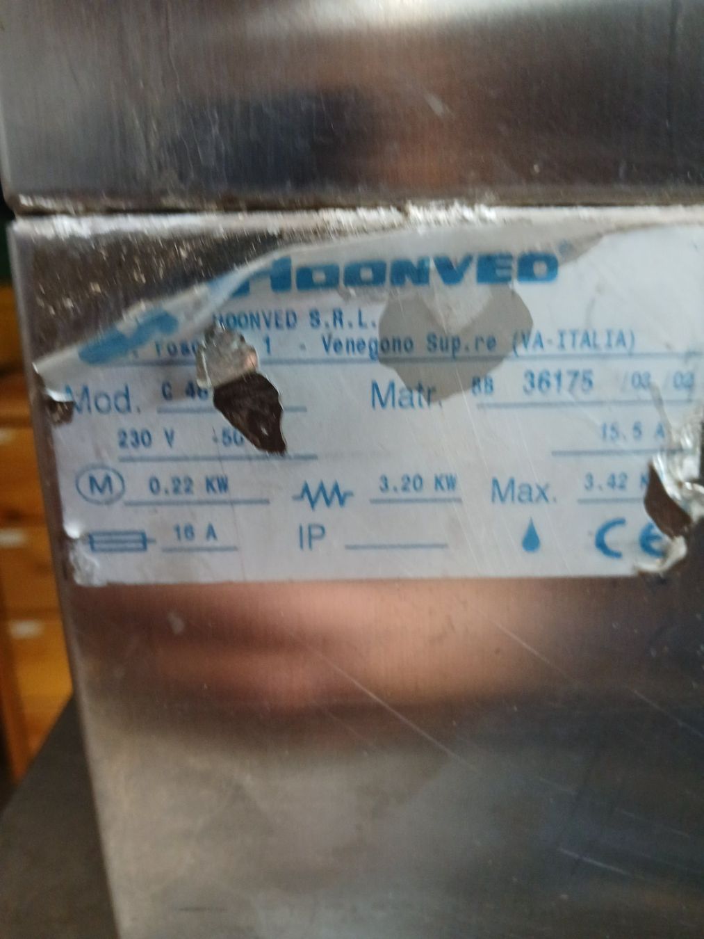 Lavastoviglie: Gastro Gläserspüler Honveed – Usato da Cassina d' Agno venduto da Libi10 2