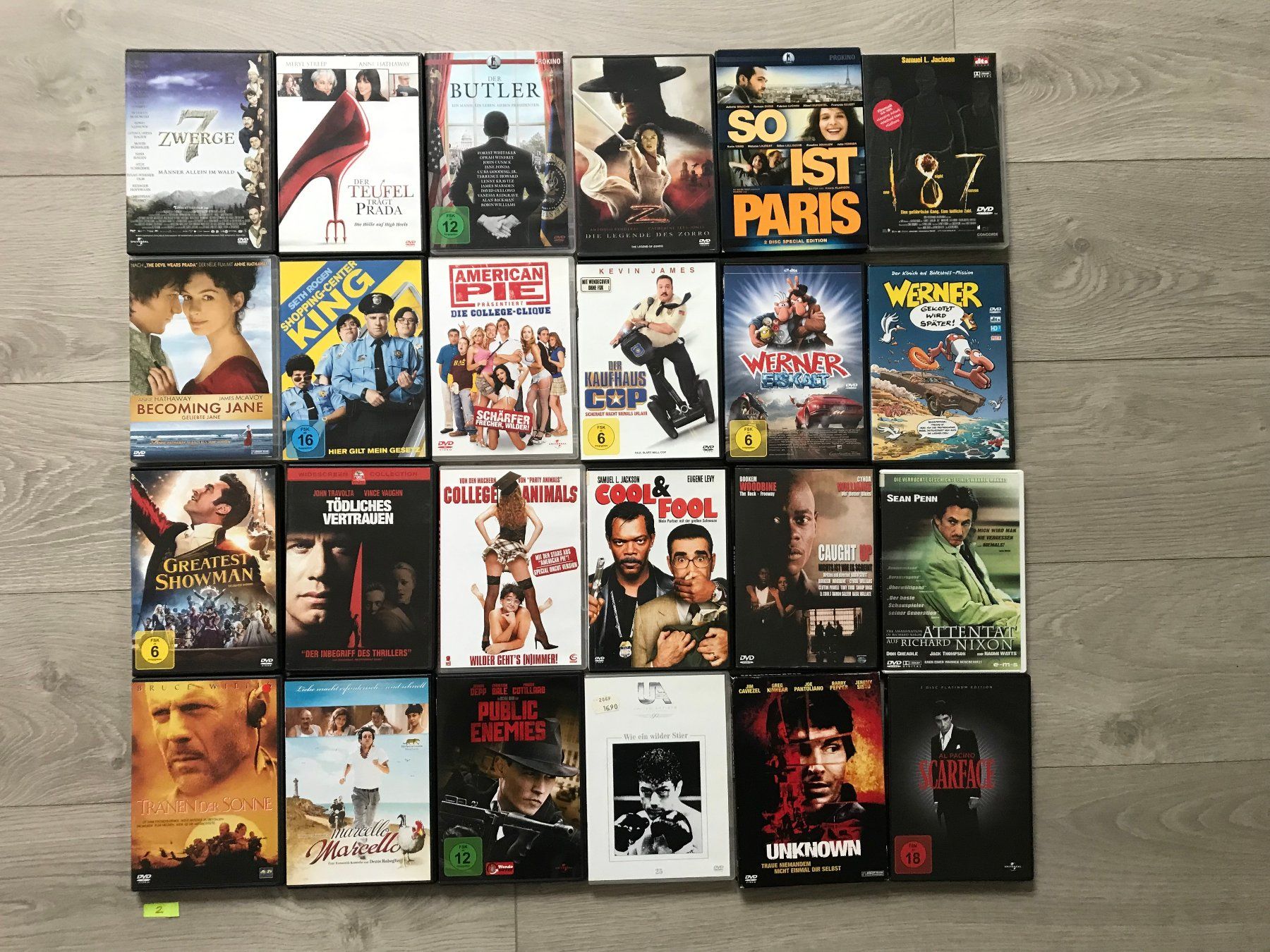 Alle DVDs: DVD Sammlung Filme (B) – Gebraucht aus Unterkulm von esco
