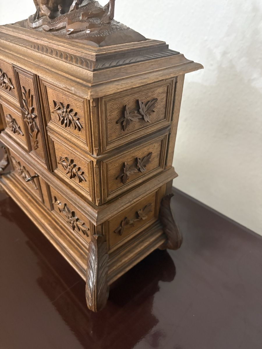 Pots: Boîte à bijoux bois sculpter  – D'occasion à petit lancy par FerreiraLuis 2