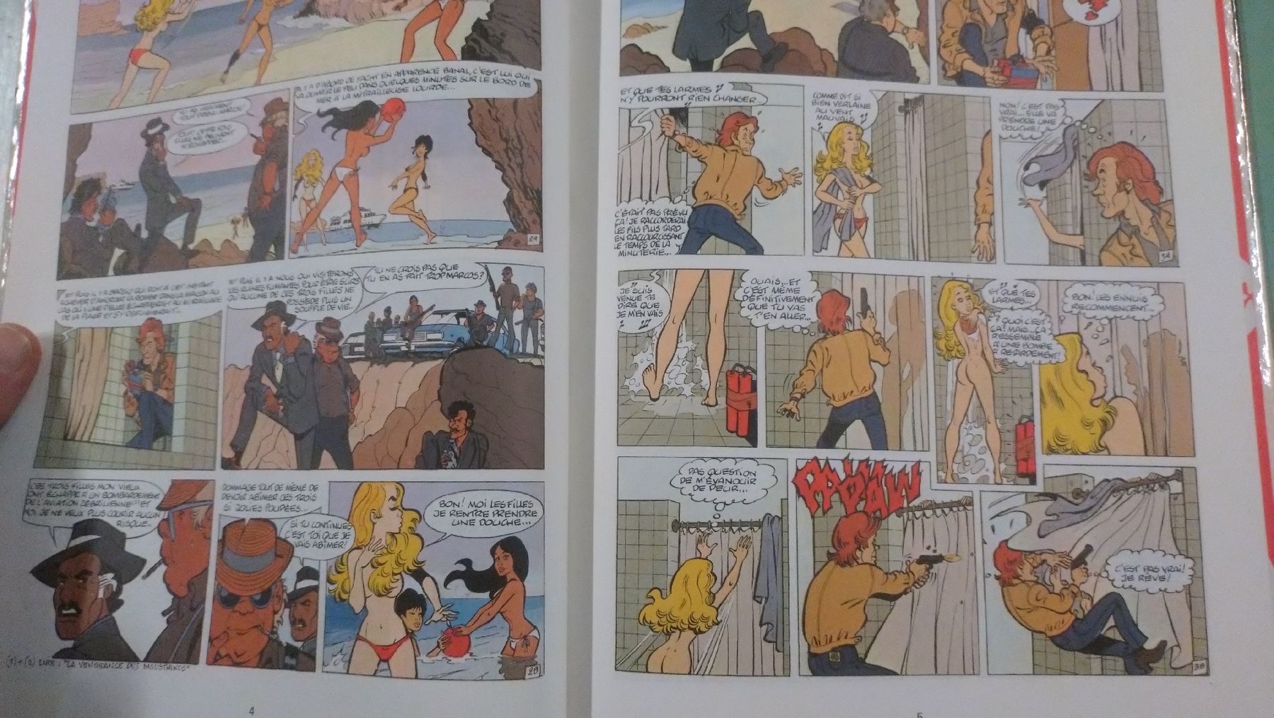 Comics: Brelan de Dames - 4-7 EO – Gebraucht aus Farvagny-le-Grand von LaCaverne 8