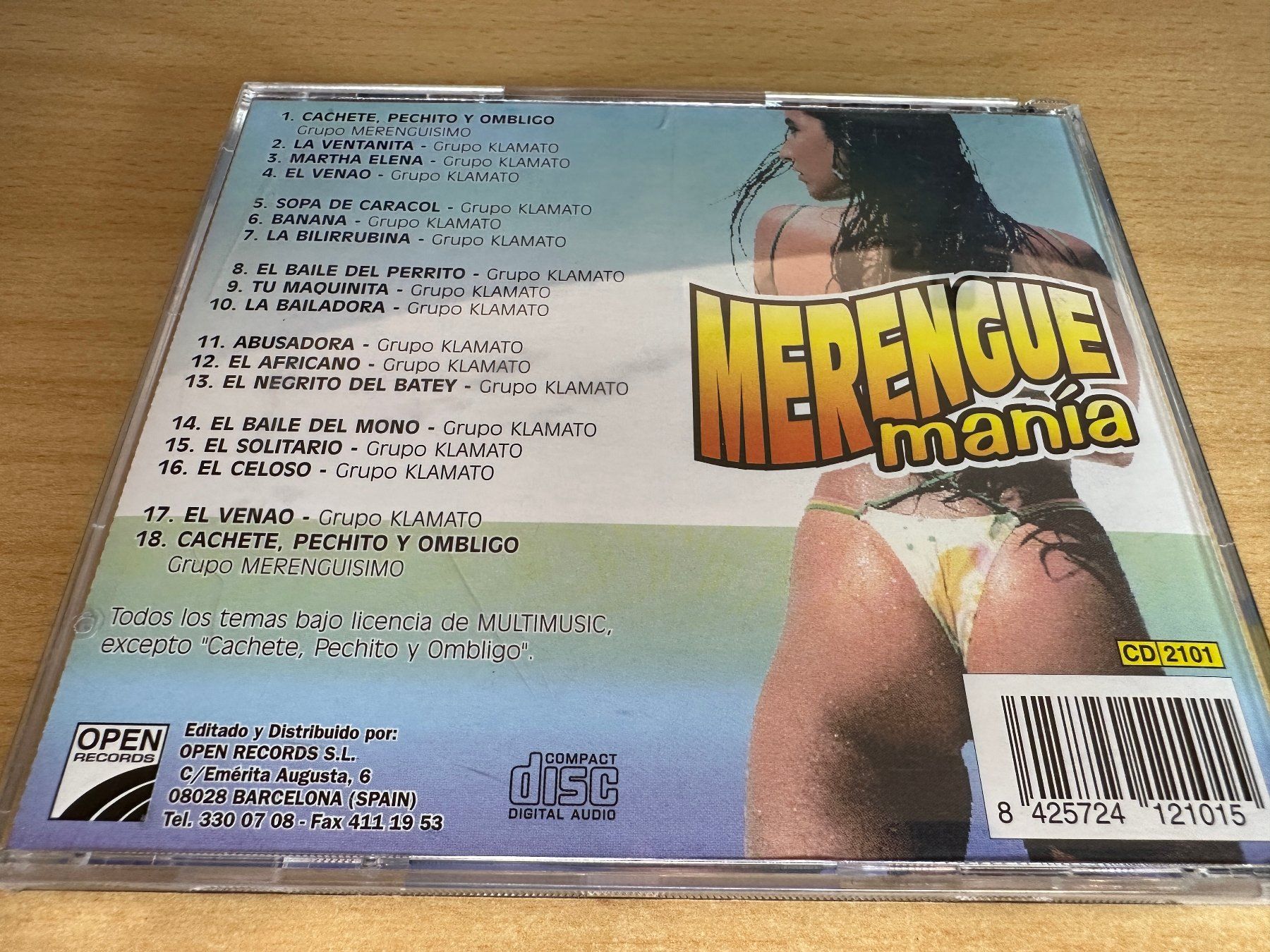 CD: Various - Merengue Mania – Usato da Rikon im Tösstal venduto da Alpenmutz 1