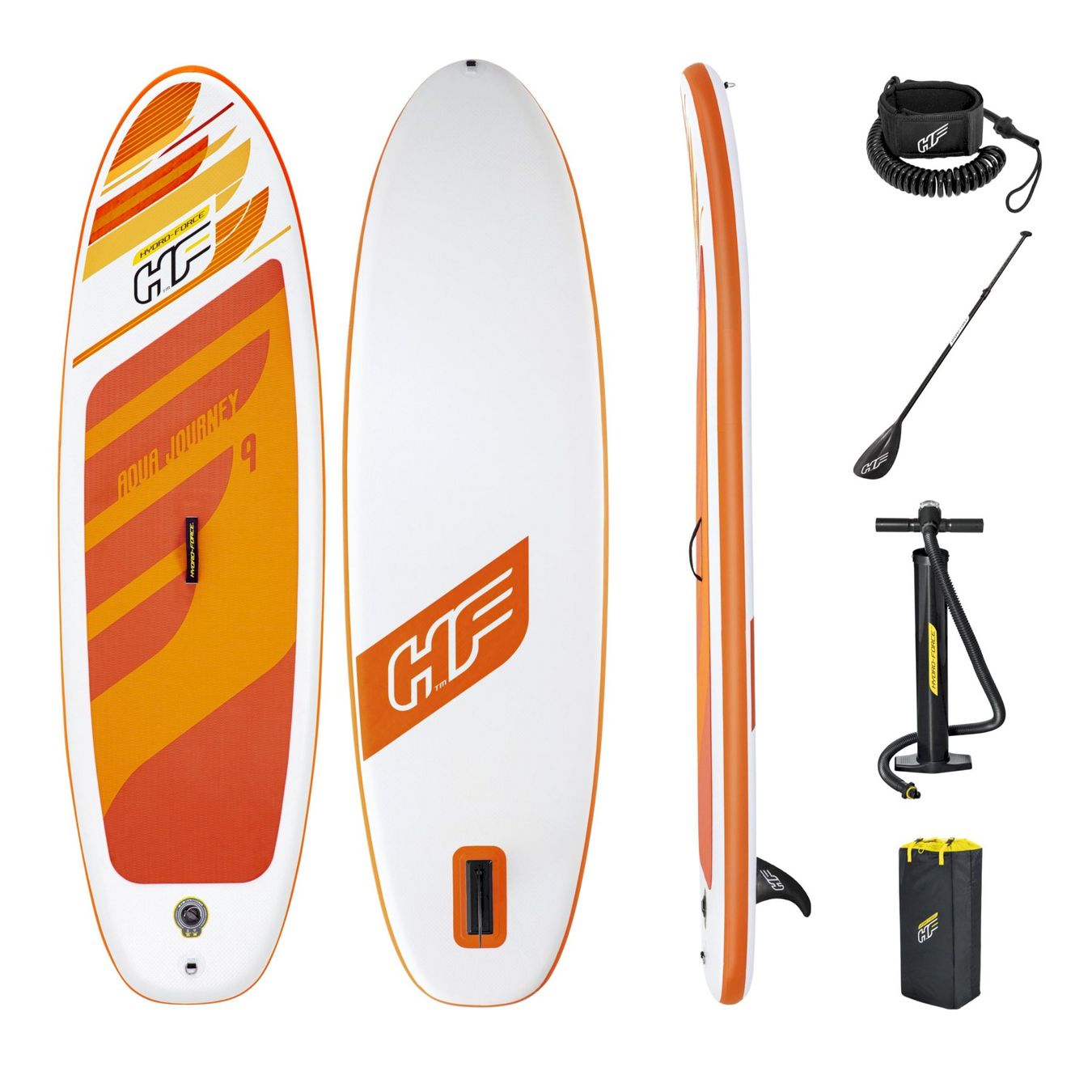 Surfboards & Schwimmbrette: Aqua Journey SUP Allround Board-Set – Neu und originalverpackt aus Bottighofen von zaap