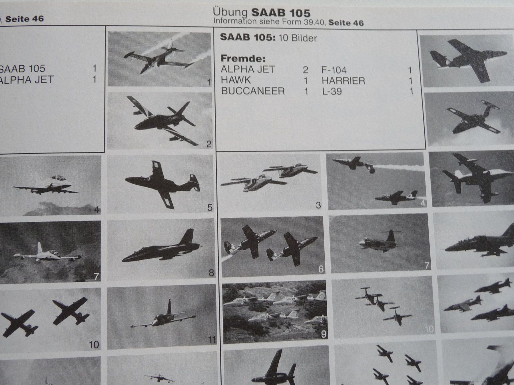 Livres: Reglement Flugzeugerkennung Schweizer Armee 1993 erweiterte – Neuf (Voir description) à Winterthur par ricofly 4