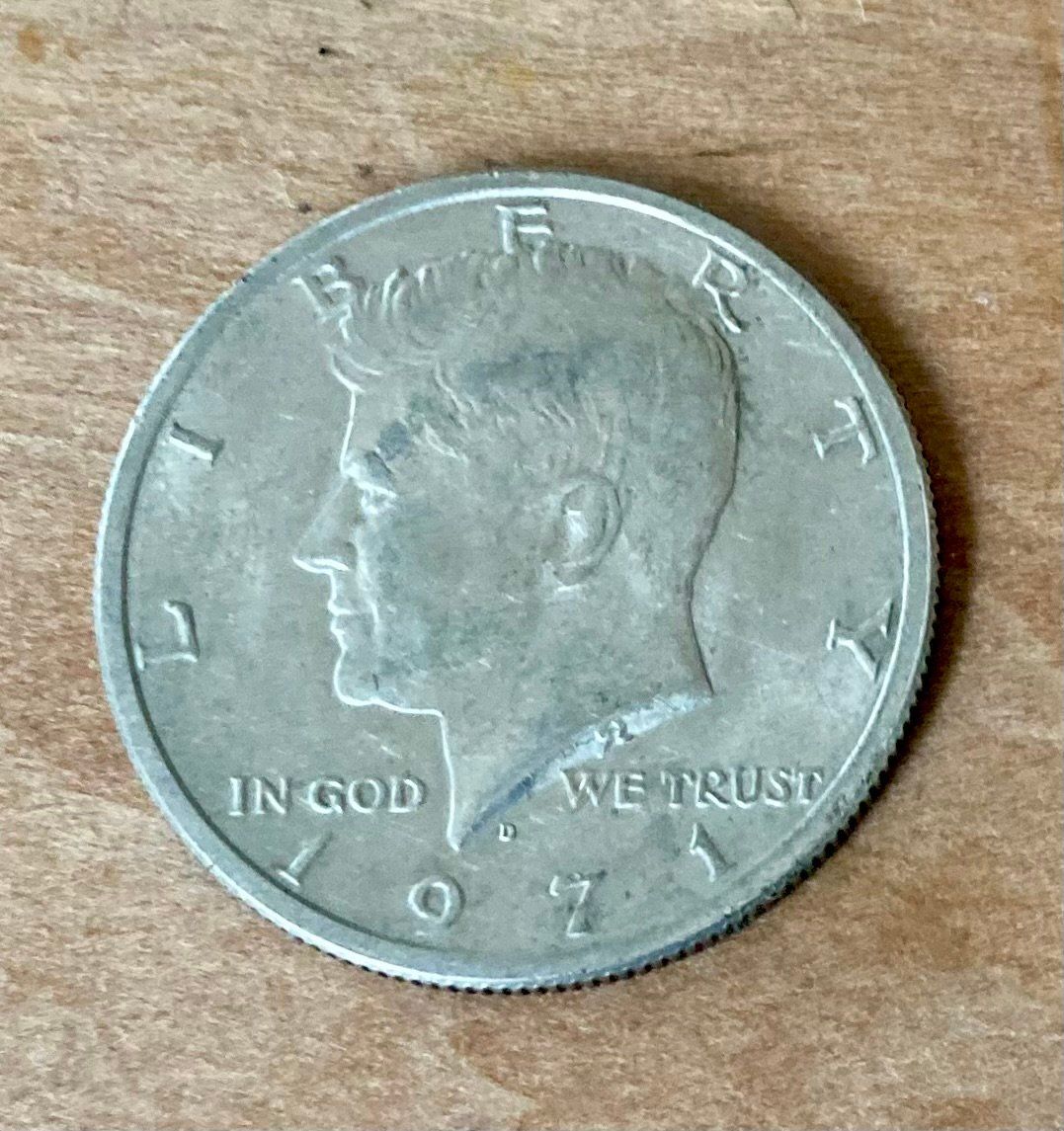 Tutti le monete: Half Dollar (Kennedy) von 1971 – Usato da Dürnten venduto da Scheidegg32