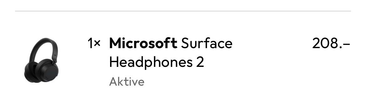 Microsoft Kopfhörer: Microsoft Surface Headphones 2 – Neu (gemäss Beschreibung) aus Zürich von mili_be 3