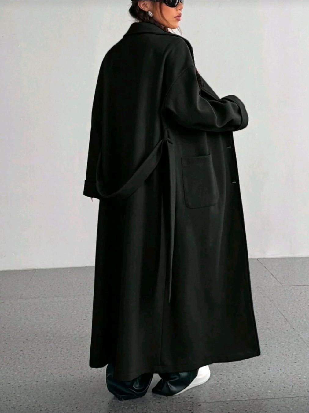 Cappotti: ✨ Oversized Trenchcoat - S - Mantel in Schwarz – Nuovo (secondo la descrizione) da Thalwil venduto da VitaMini 1