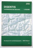 Disentis 1:50'000 Landkarte Landeskarte der Schweiz 256