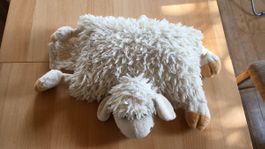 Stofftier Schaf creme gebraucht