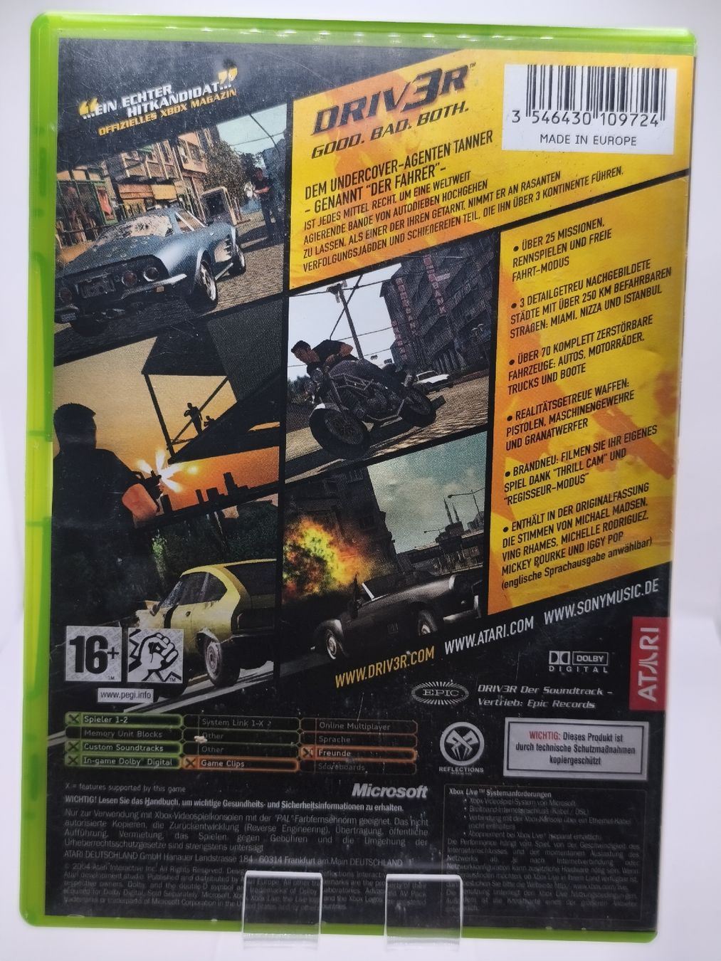 Microsoft Giochi: Jeu XBOX Driver 3 - Occasion parfait CIB  – Usato da Conthey venduto da Th3gr4yf0x 2
