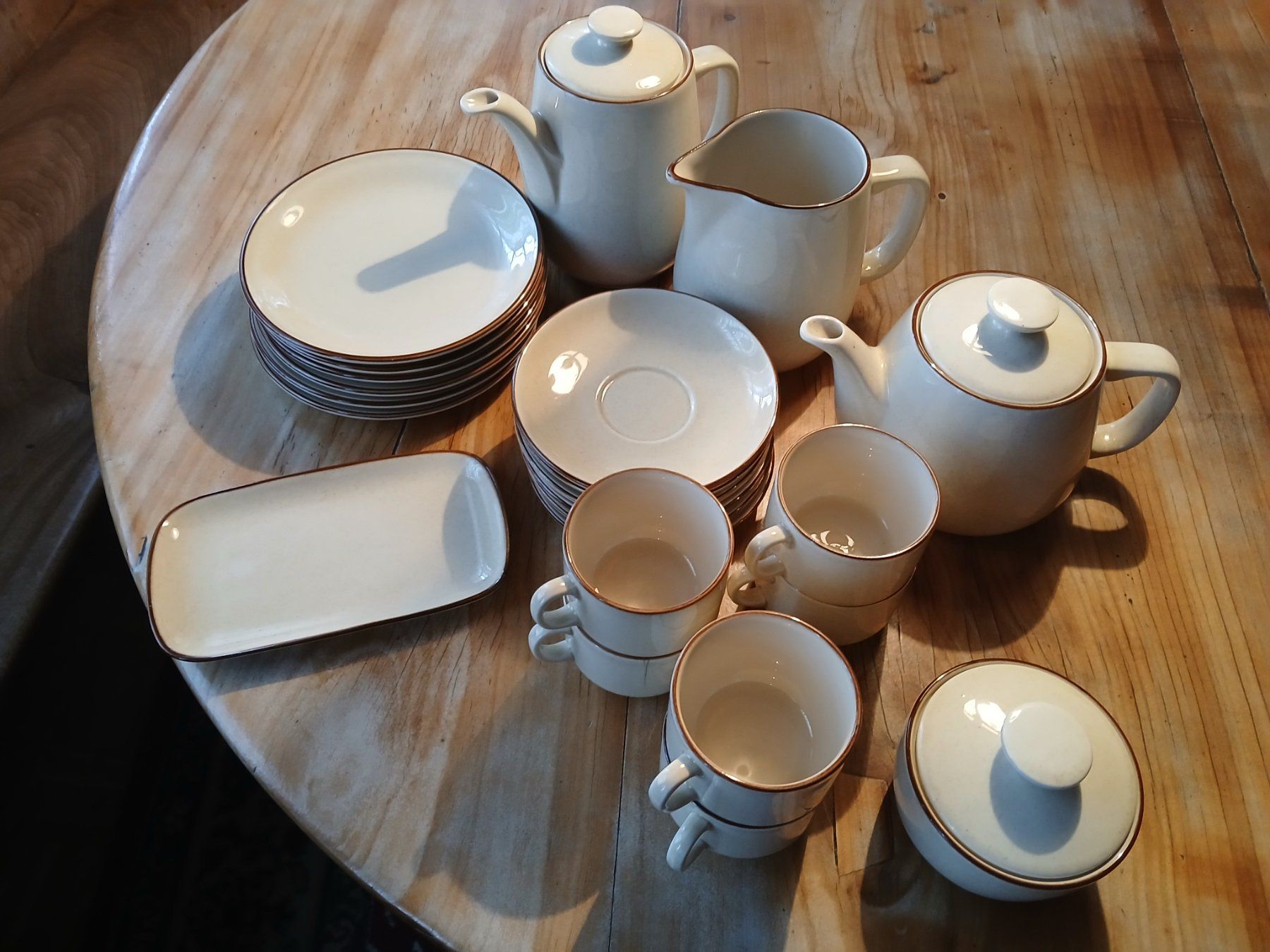 Set di piatti: Kaffee-Tee-Frühstücksservice – Usato da Boswil venduto da Aludo 2