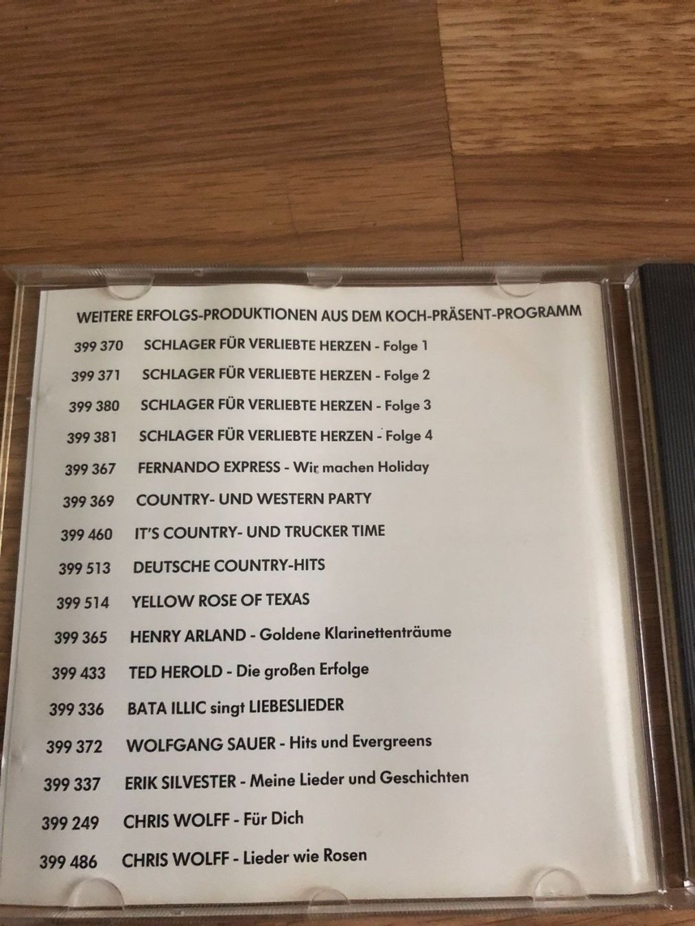 CDs: 1 CD mit deutschen Sommerhits Folge 1 – Gebraucht aus Landquart von interesse63 1