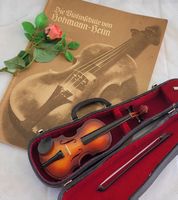 Vintage Violine miniature mit Koffer verm. um 2005
