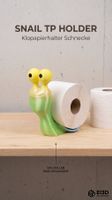 Lustiger WC Rollhalter Schnecke - 3D Druck - Geschenkidee