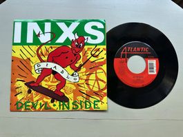 INXS tolle Single Devil inside 80's Kult MICHAEL HUTCHENCE
