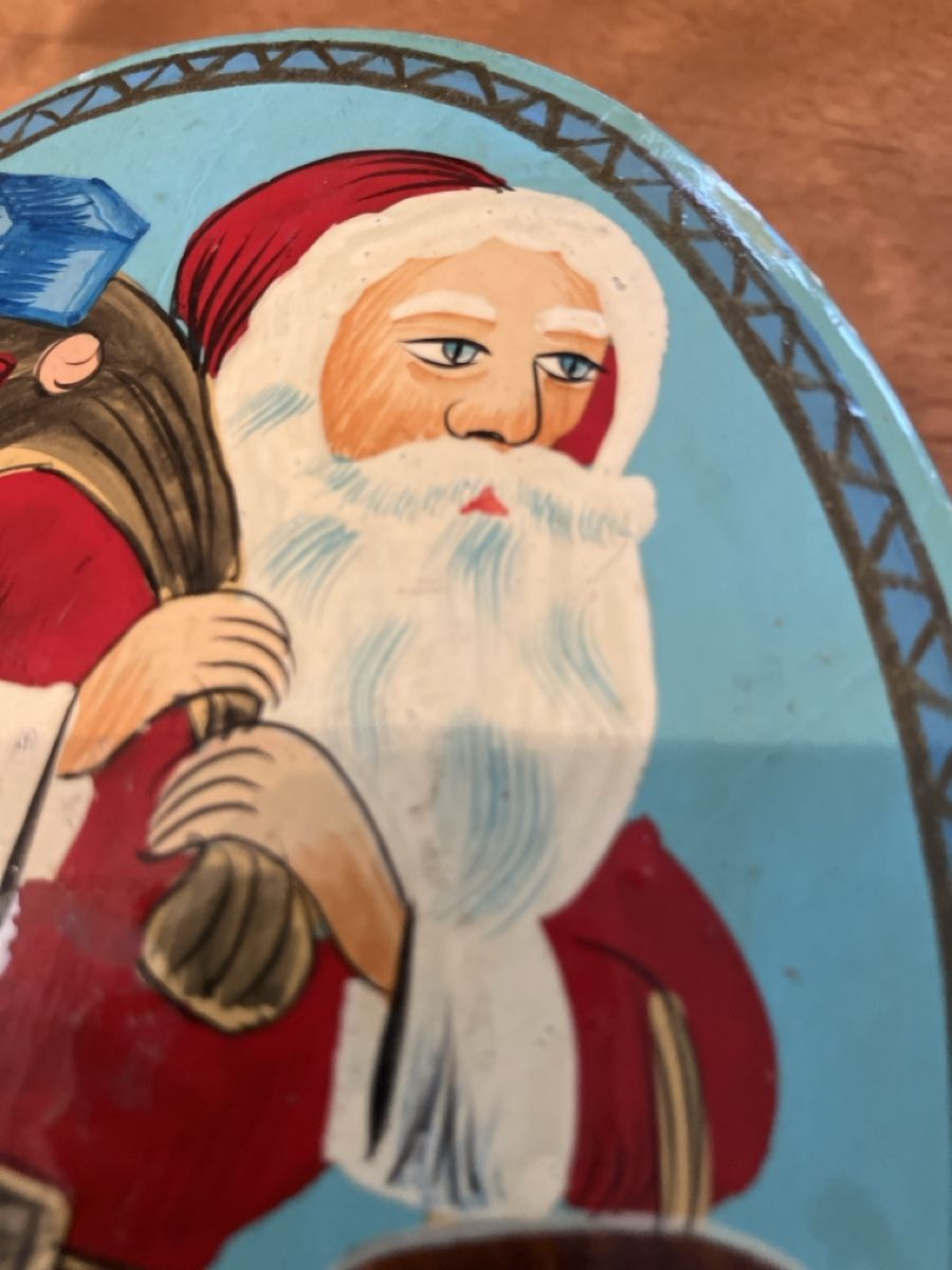 Tutte le decorazioni: Vintage Candybox Samichlaus Weihnachtsdos – Usato da Bichwil venduto da Bac2 7