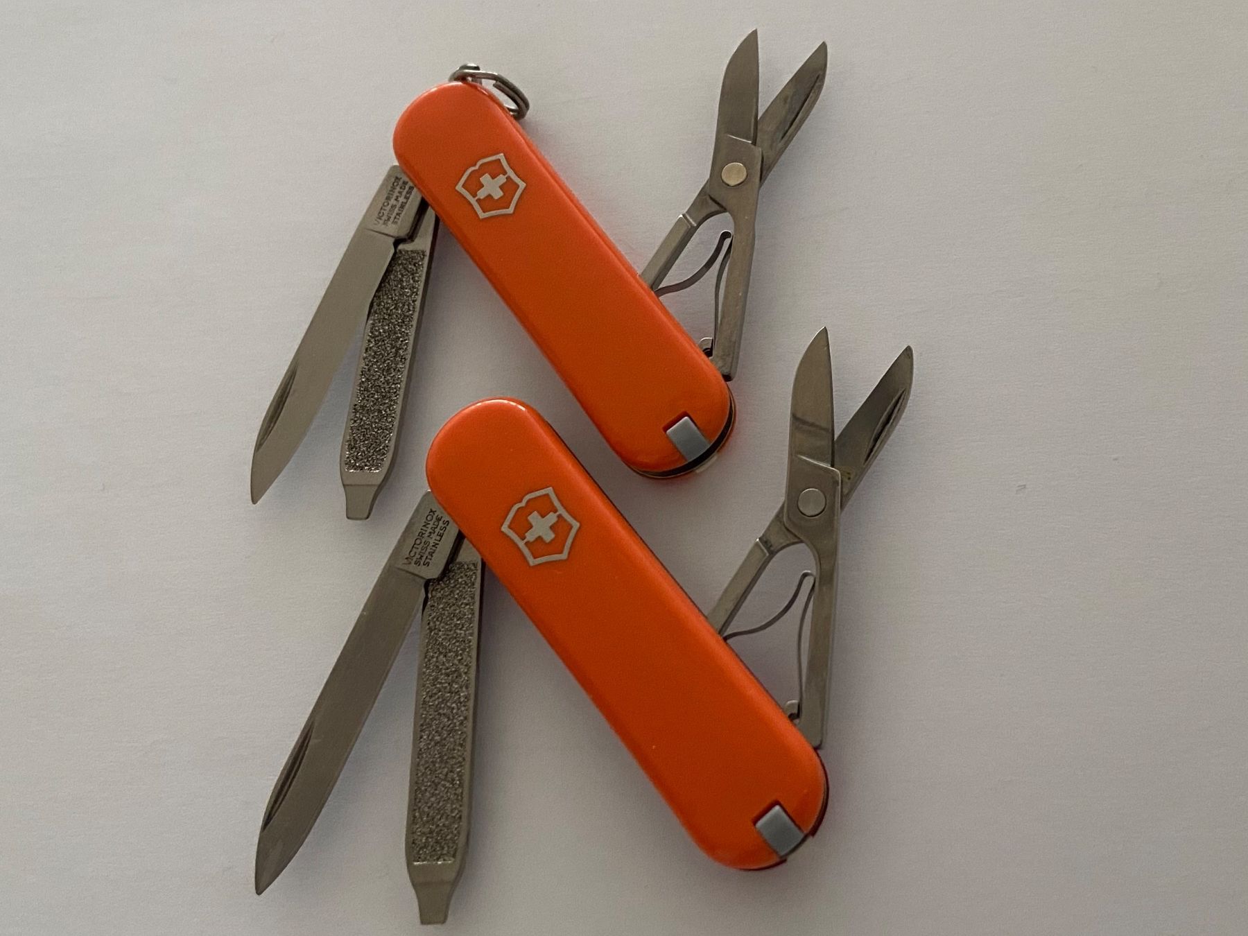 Victorinox Coltelli tascabile: Victorinox Classic Mango u Mango/Orange transp Mini Couteau – Nuovo e nell'imballaggio originale da Zürich venduto da ArizonaNevada 2
