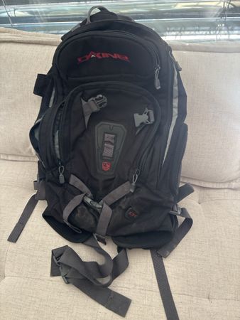 Rucksack DaKine schwarz einteiler guter Zustand