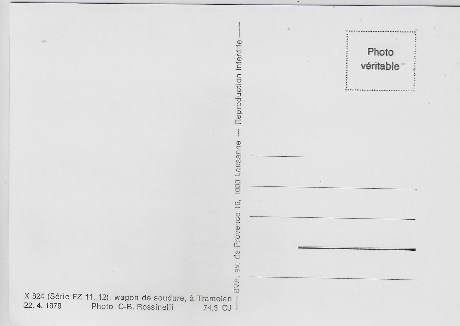 Cartoline postali: Wagon de soudure a Tramelan X824 CJ – Antico da Ettingen venduto da Kartenplanet 1