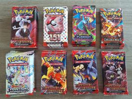 Lot de Booster Pokémon en Francais et scellés 