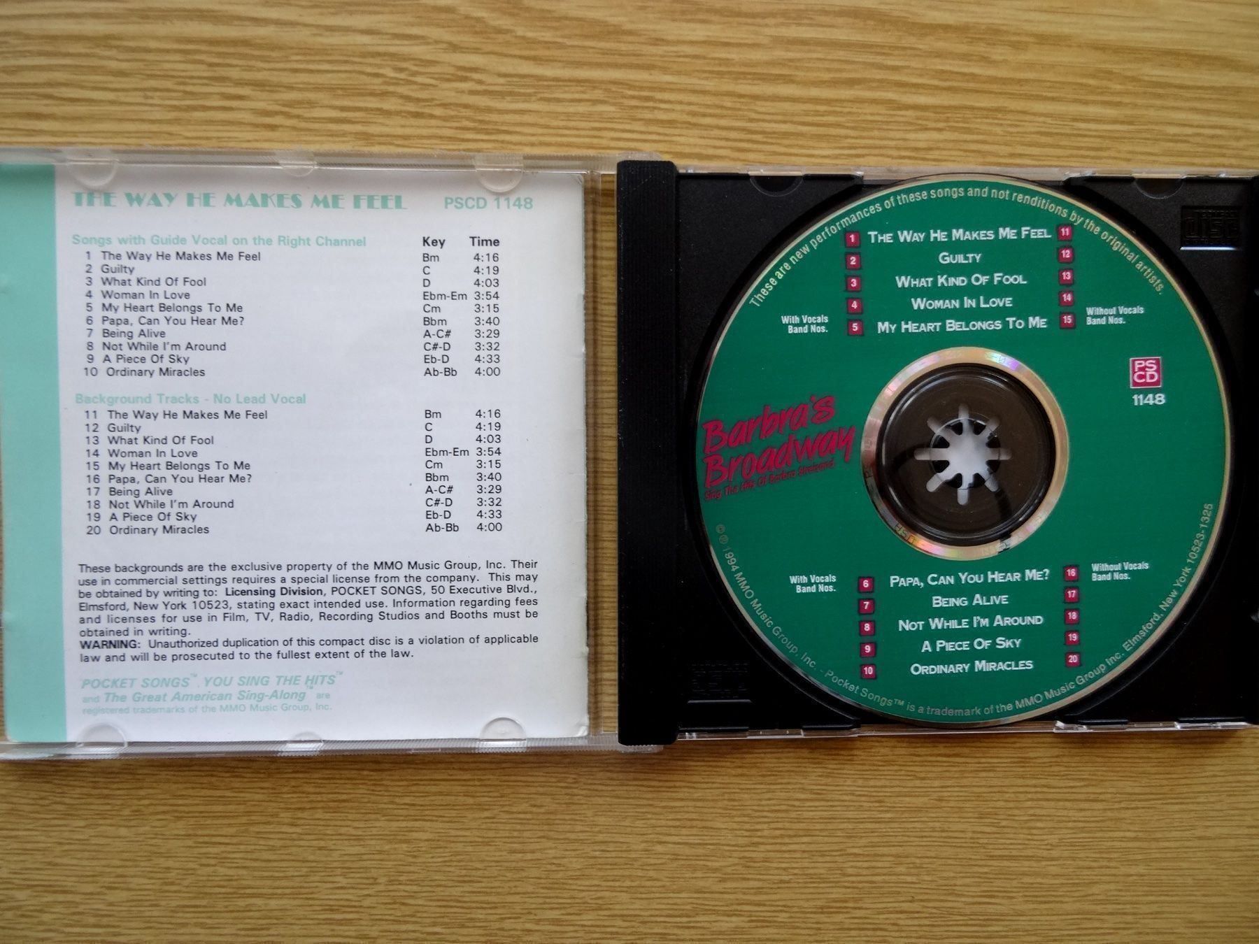 CDs: Karaoke-CD  Hits von Barbra Streisand – Gebraucht aus Zürich von burdan 2