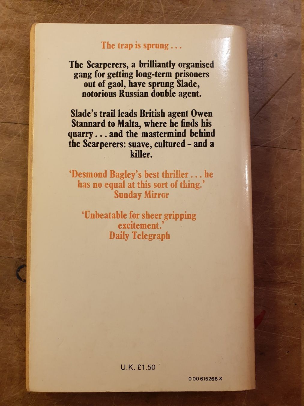 Libri: The Freedom Trap - Desmond Bagley – Usato da Zürich venduto da loosebone 7