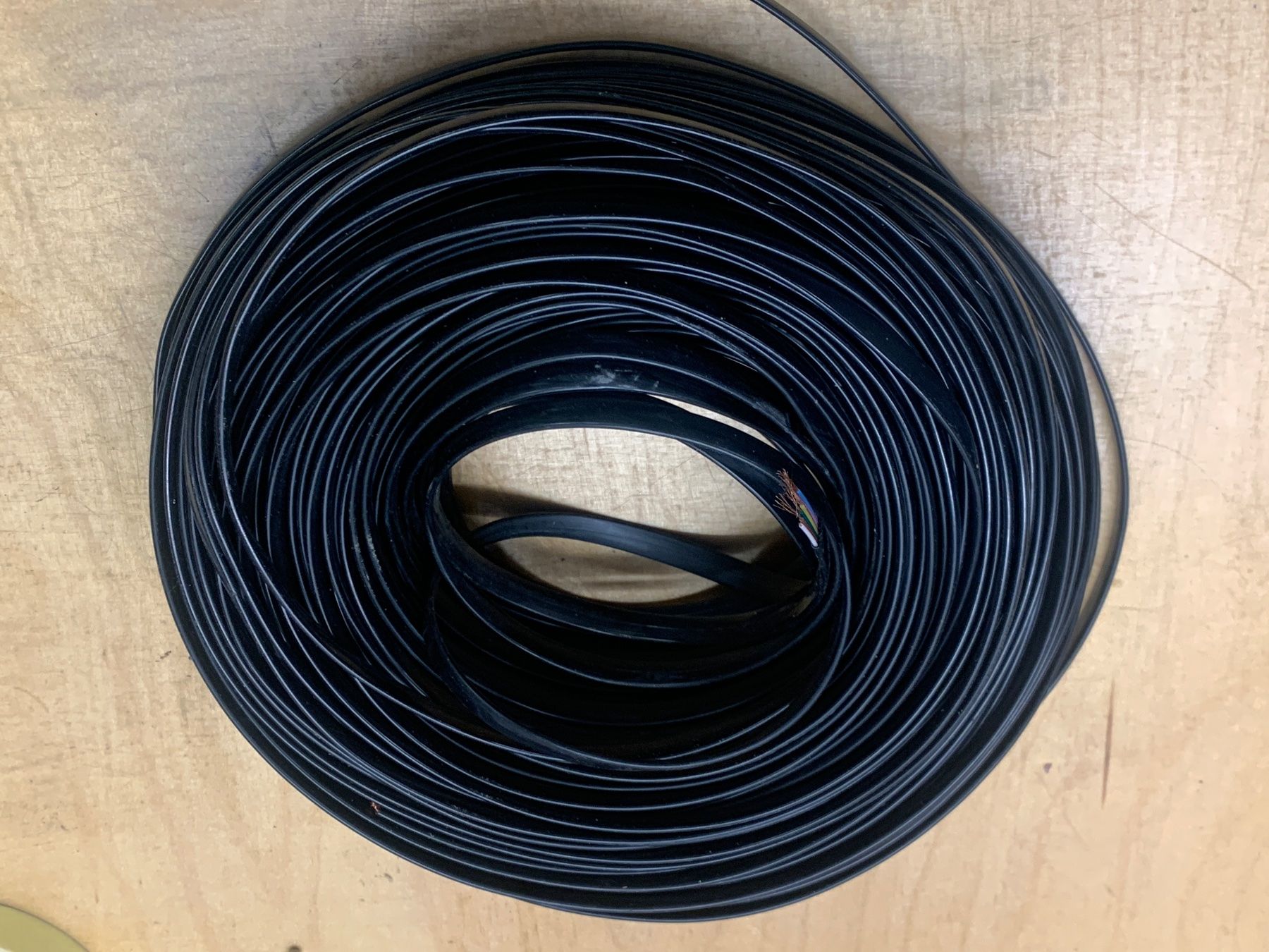 Câbles: Kabel 7-adrig schwarz auf Rolle ca. 50m,  neu – Neuf (Voir description) à Wildegg par Elefant42 2