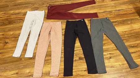Kleiderpaket Leggings 4xGr 140 1x Gr 134