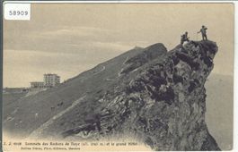 Sommets des Rochers de Naye - Bergsteiger