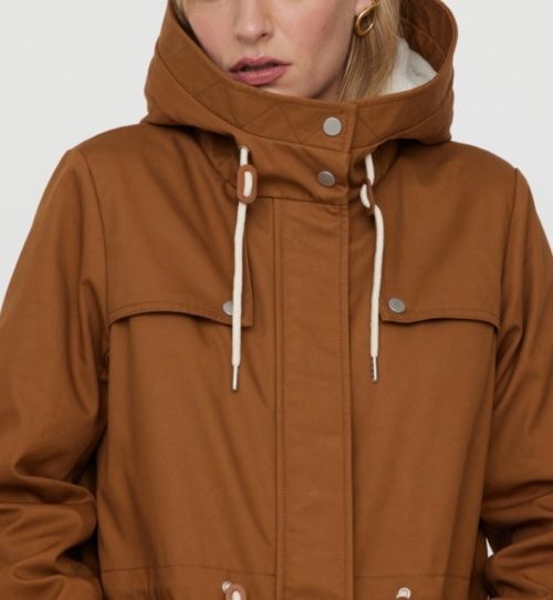 Lee Cappotti: Parka Lee Cooper à capuche Camel neuve Taille 46 – Nuovo (secondo la descrizione) da Lausanne venduto da Magic1900 3
