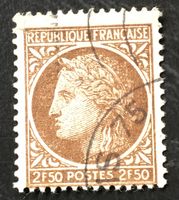 Briefmarke aus Frankreich  gestempelt   Siehe Original Fotos