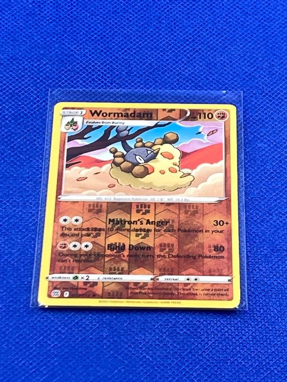 Pokemon Brilliant Stars Wormadam 077 / 172 Reverse Holo EN Kaufen auf