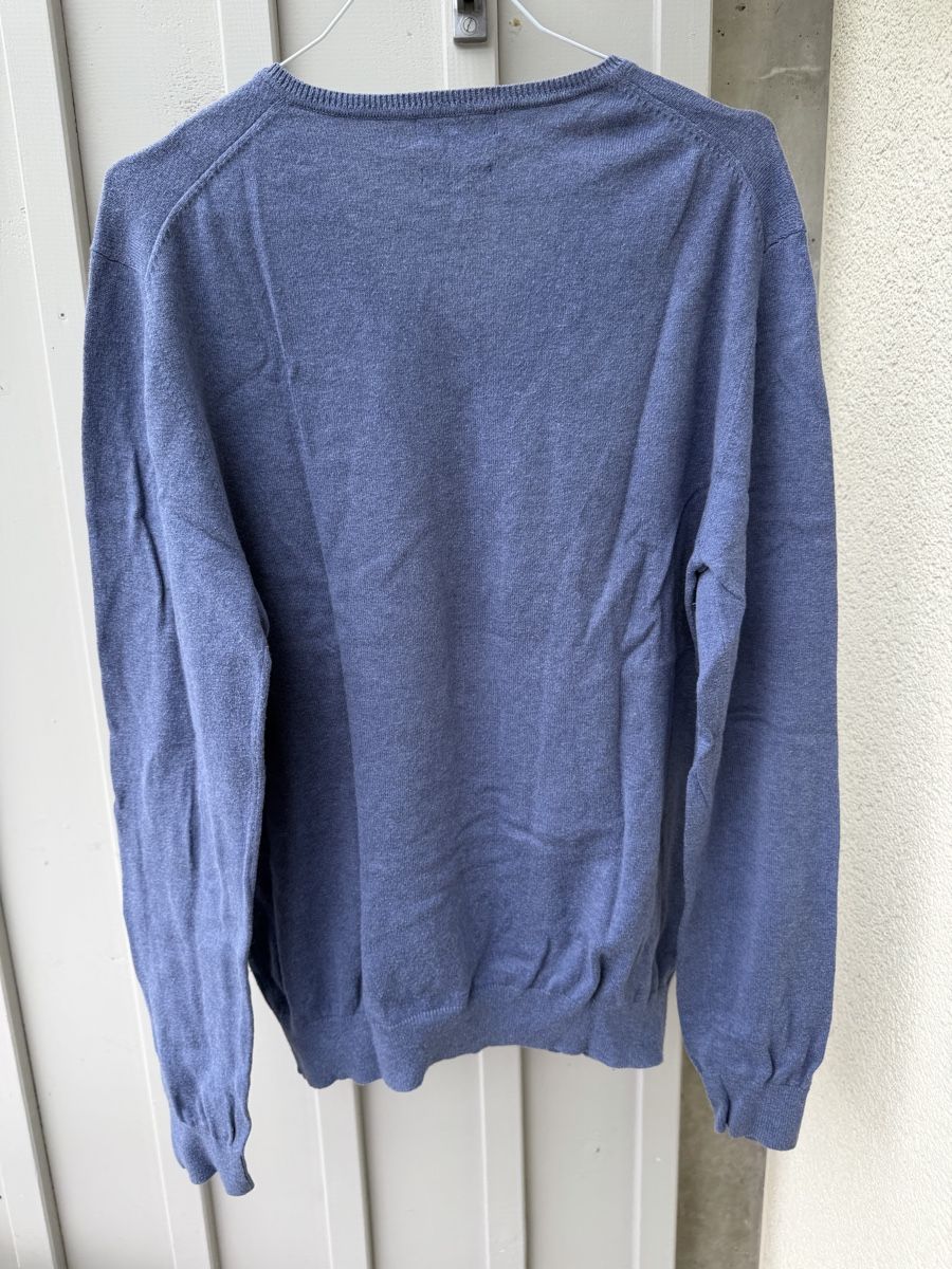 Maglioni & Felpe: Madison Herrenpullover, Grösse M, Cashmere Blend, hellblau – Usato da Schattdorf venduto da lestage 3