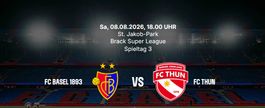 FC Basel - FC Thun 08.08.2026 Balkon D1 Heimkurve