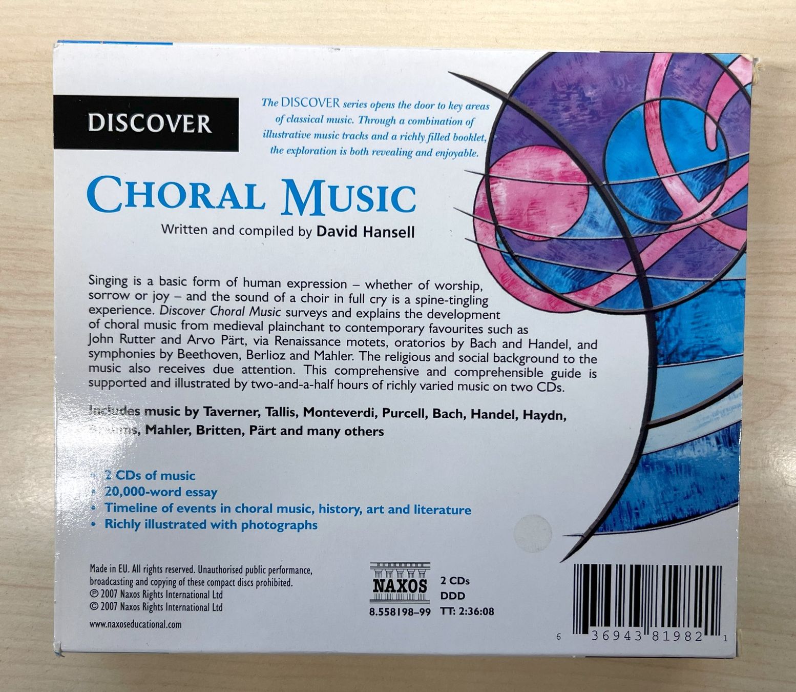 CDs: Discover Choral Music - CD – Gebraucht aus Oftringen von Vucki 1