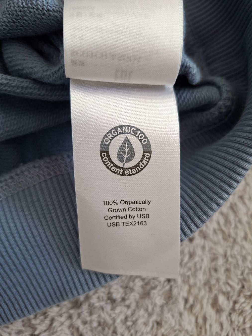 Maison Scotch Maglioni & Felpe: Sweatshirt Scotch & Soda bleu clair taille S coton bio – Usato da Renens VD venduto da ser_j2fn 1