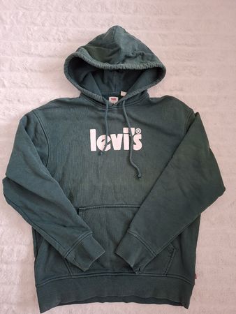 Magnifique Hoodie Levi's vert sapin, Taille S,