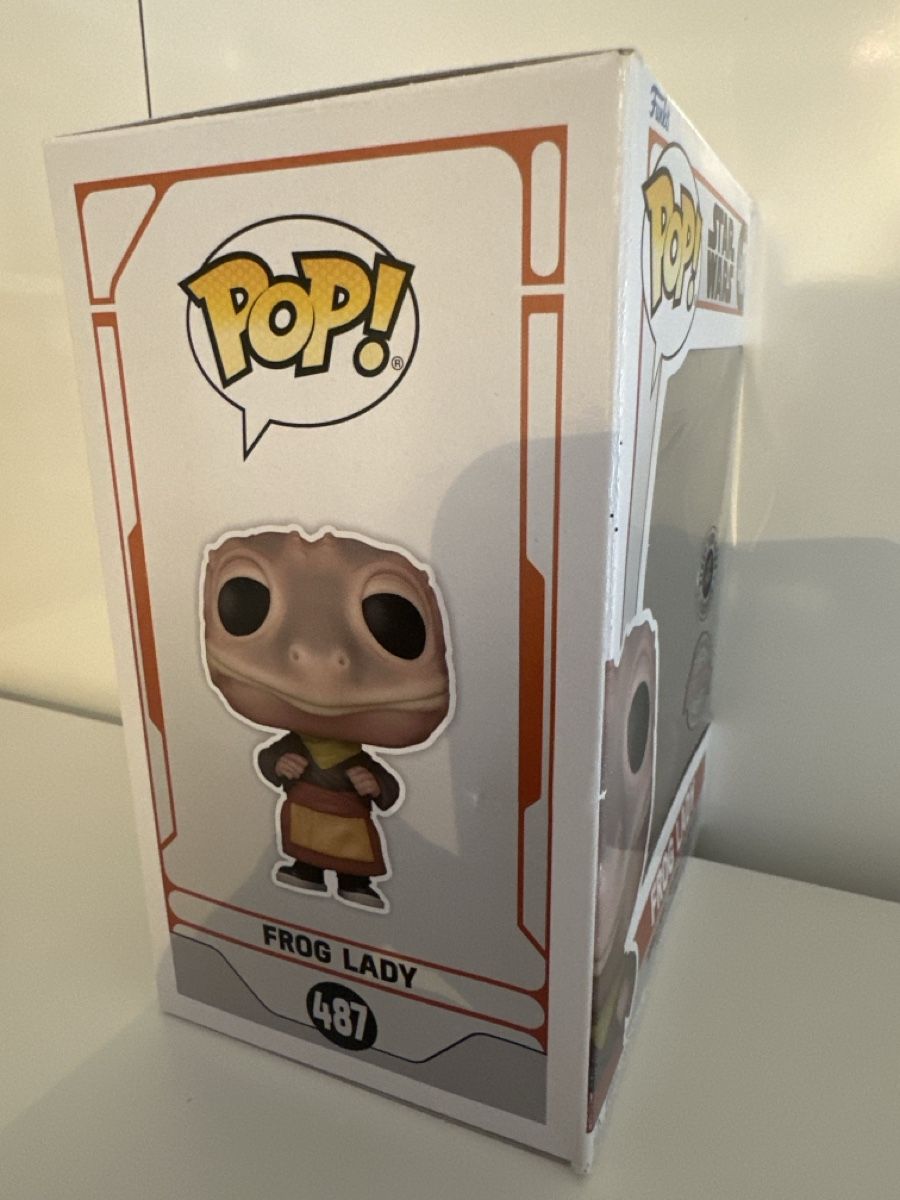 Funko Statuette: Funko Pop Star Wars Frog Lady 487 – Nuovo e nell'imballaggio originale da Mettmenstetten venduto da ppakeots 3