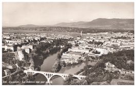 Postkarte Genf  1956