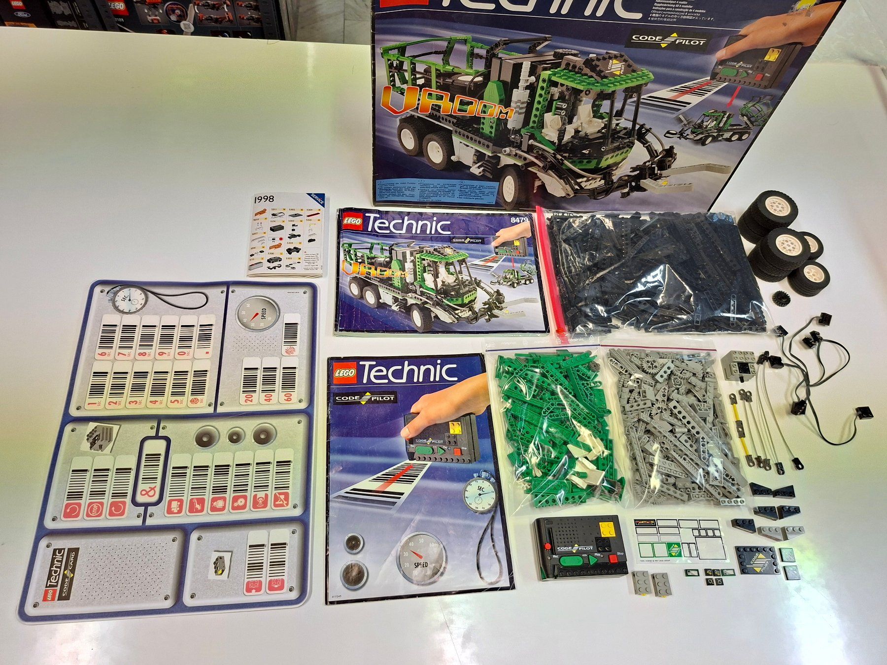 Lego Giocattoli: Lego 8479 Technic Barcode Multi-Set OVP – Usato da Sils im Domleschg venduto da AMAG_AUDI_ZH 1