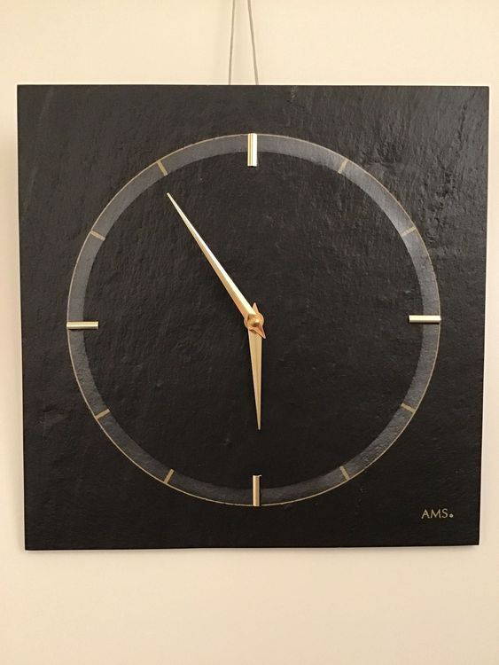 AMS Wanduhr (Stein) (Neu (gemäss Beschreibung)) in Aesch BL für