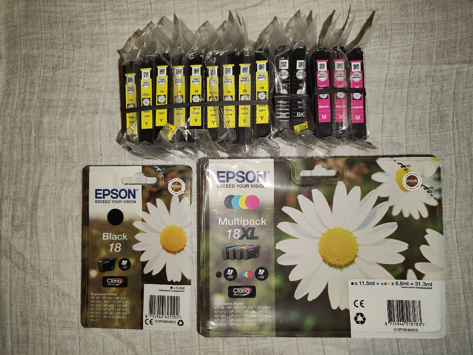 Epson Druckerpatronen & Toner: EPSON 18 Tintenpatronen – Neu und originalverpackt aus Langenthal von TopVelo
